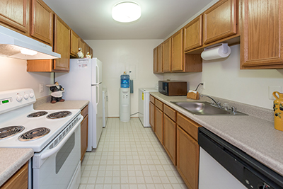 apartment rental kitchen